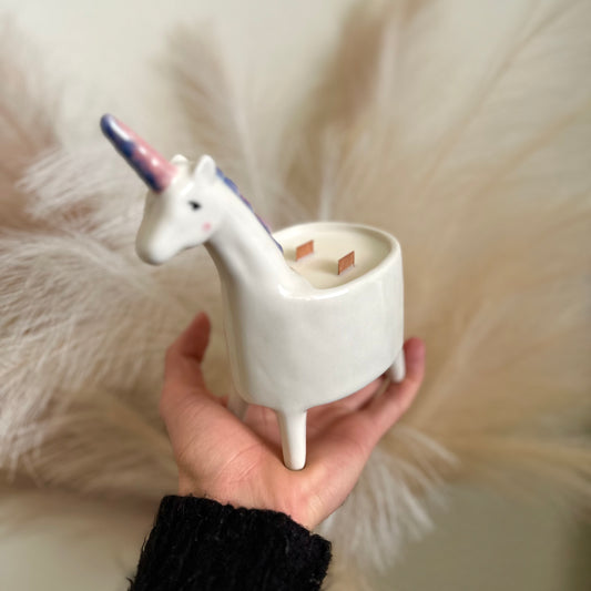 Unicorn Candle