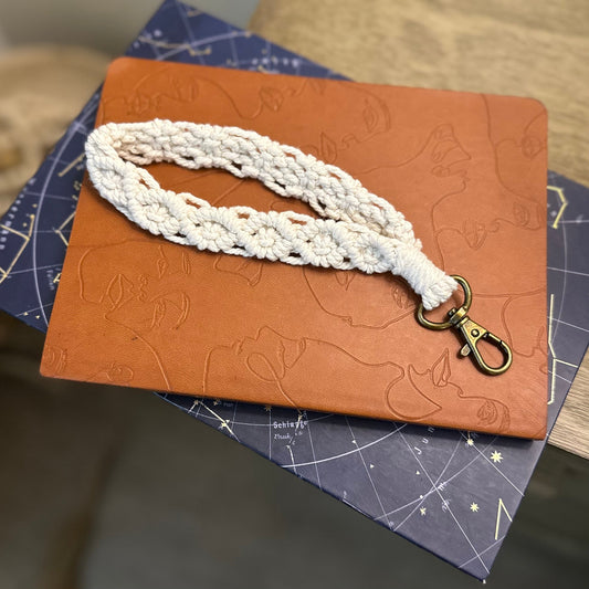 Macramé Braided Wristlet