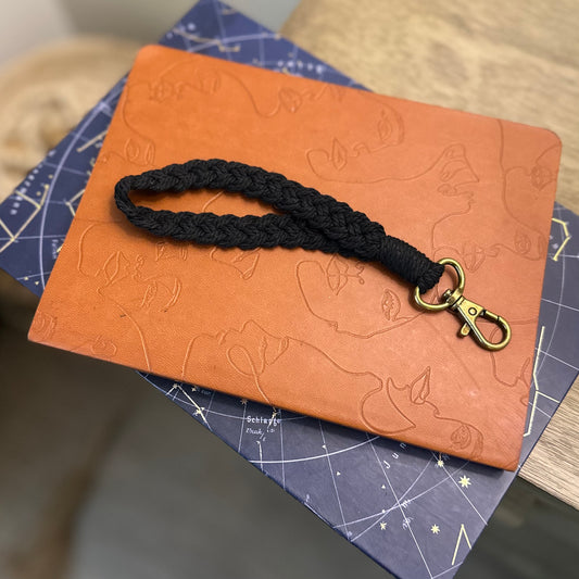 Macramé Wristlet Keychain